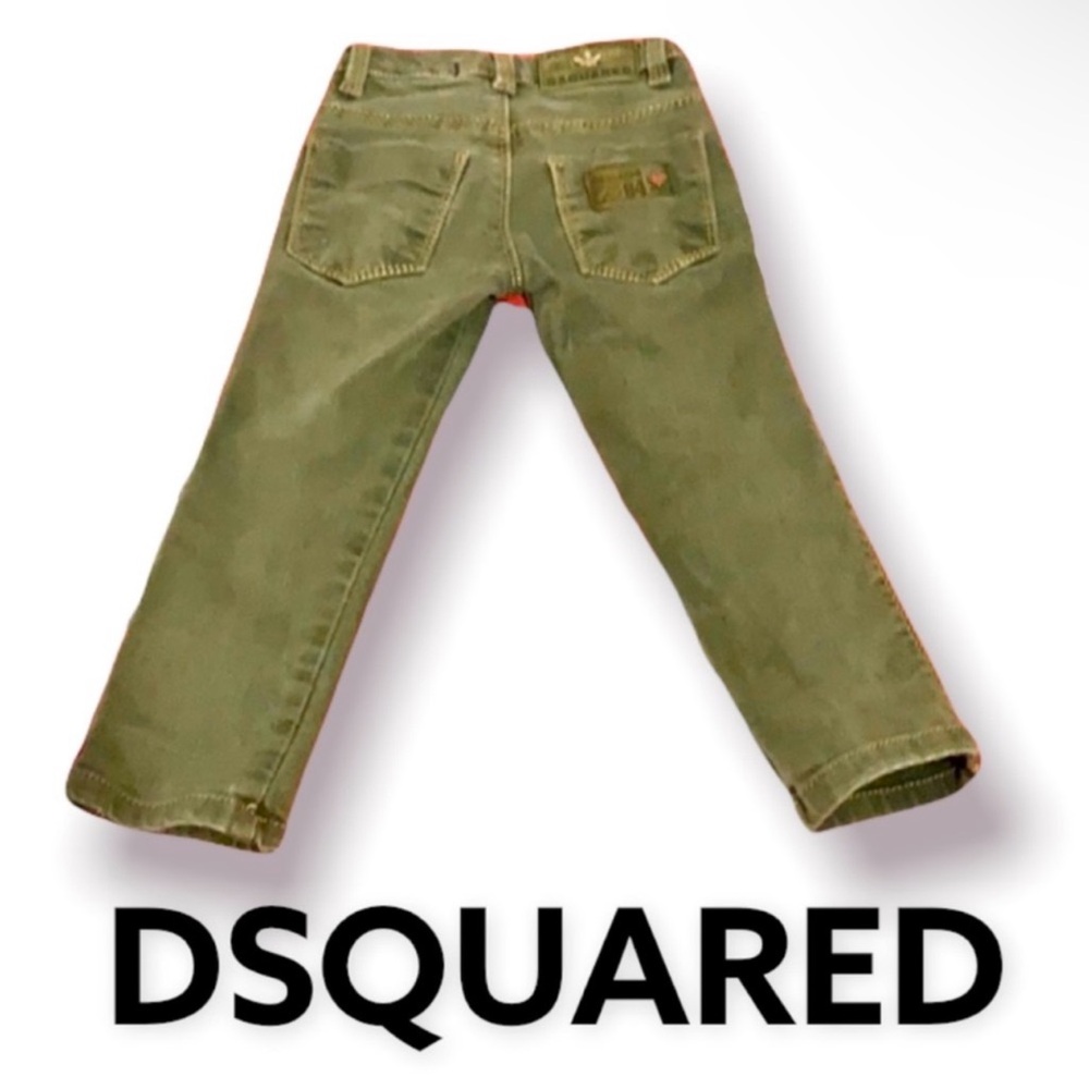Authentic DSquared designer toddler boy signature skinny jeans 2T boys kids